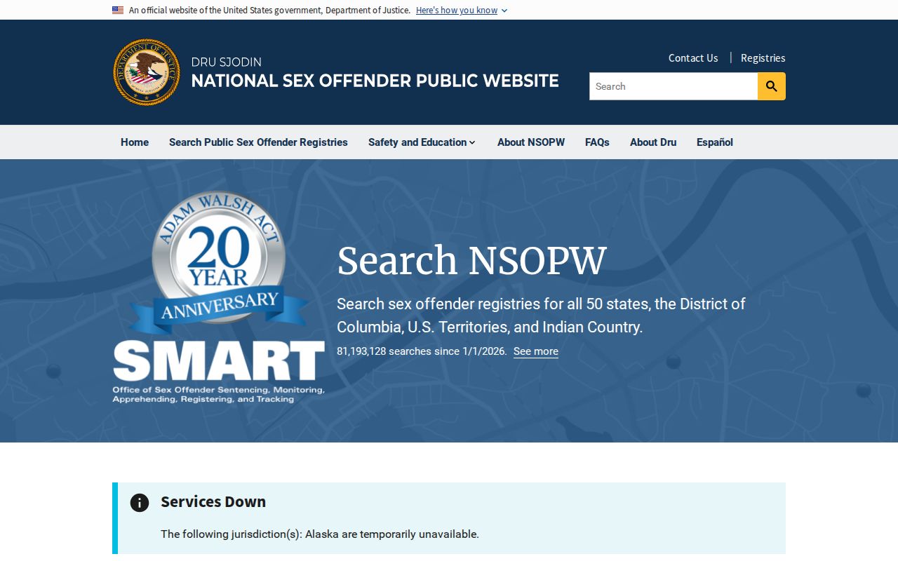 NSOPW national search for a Treutlen County sex offender lookup